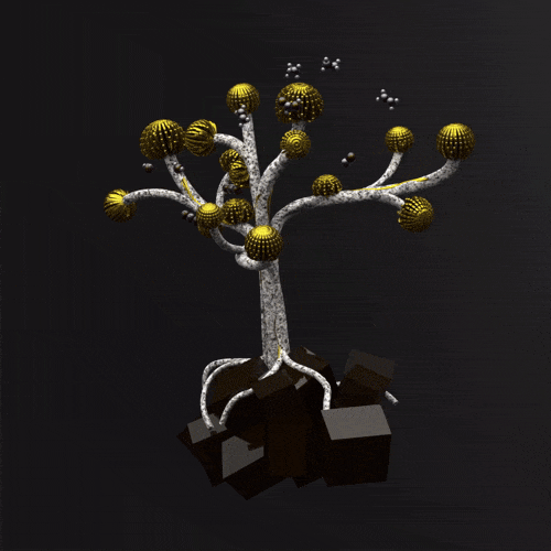 銅ナノフラワーのおかげで炭素同士を結びつけたより複雑な炭化水素が「咲く」ようになったのです。