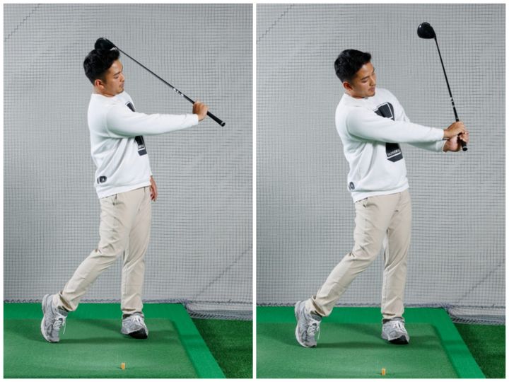 ヘッドスピードを上げたいときは“フォロースルーでクラブを立たせる”が正解