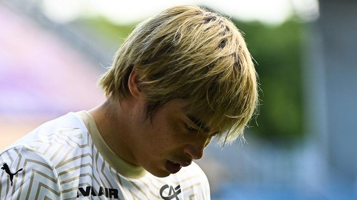 32歳日本代表FW、”割れる音が聞こえた“足首の状態を説明「頑丈な身体に感謝、強靭な靱帯らしいです」