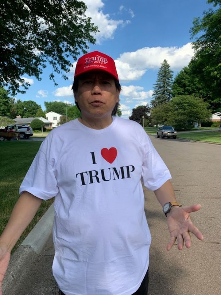 2020年、アメリカでトランプ陣営の選挙ボランティアをする横田増生さん