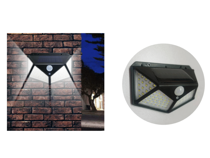 ·ソーラーパネル付きセンサーLEDライト／サイエルインターナショナル