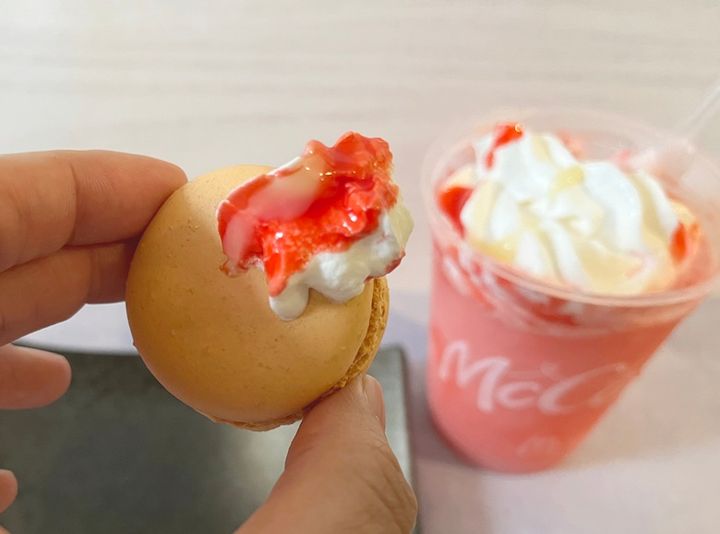 【マクドナルド】春の新フラッペ＆マカロン