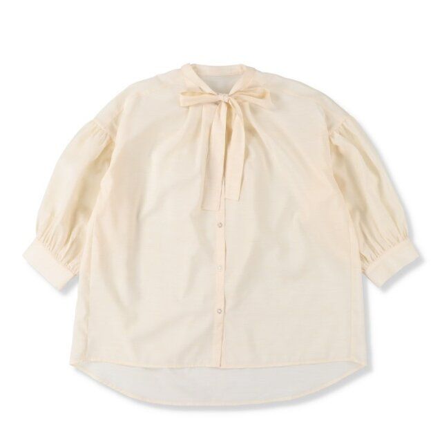 しまむらのリボンブラウス