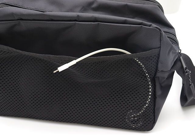 WOODS黒バッグ付録レビューコード穴