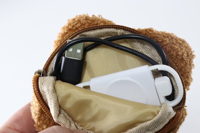 クアッカポーチ（10cm×10cm×2cm） 使用例