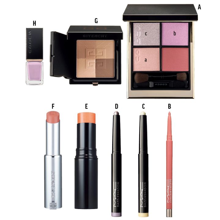 【夏メイク2025】抜け感のあるプレイフルなカラーで作る夏メイク 使用コスメ