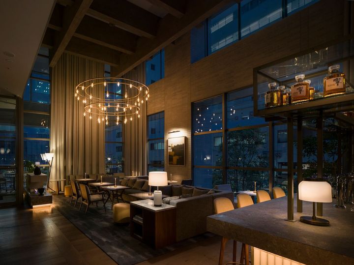 「サロン ド ゼンティス」当日は、ラウンジやレストラン、バーがハイエンドオーディオの奏でる音楽で包まれる。