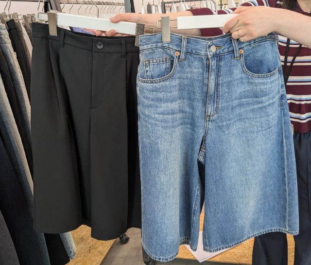 黒とデニムのジョーツ