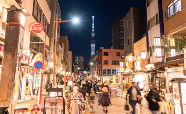 繁華街のイメージ