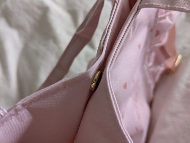 ジルスチュアートハートフリルバッグジルスチュアートハートフリルバッグ