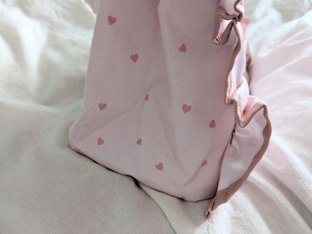 ジルスチュアートハートフリルバッグマチ