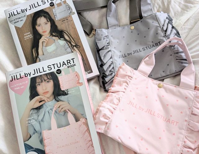 ジルスチュアートハートフリルバッグ