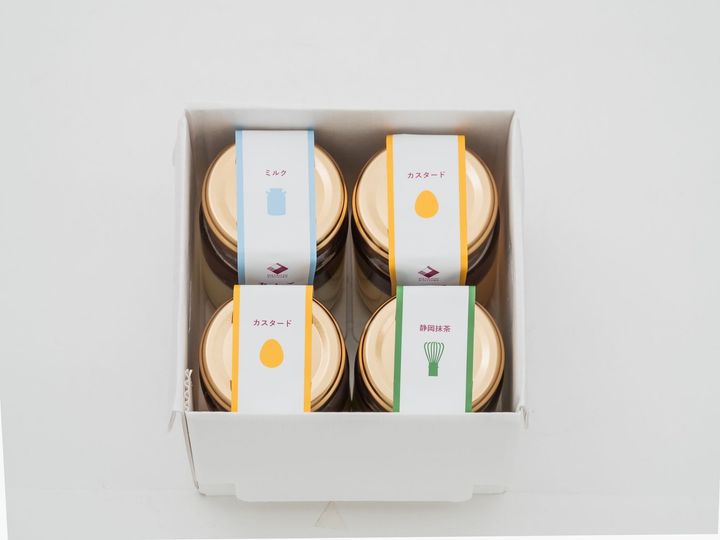 「定番アソート あんこプリン」4個入り ¥1,592