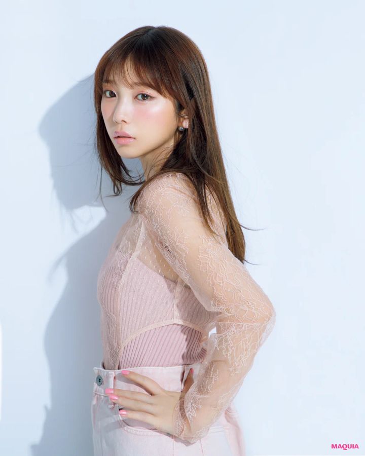 与田祐希さんが夏を楽しむ「涼盛メイク」に挑戦！ ミルキーなピンクLipで透明感をひとり占め_7