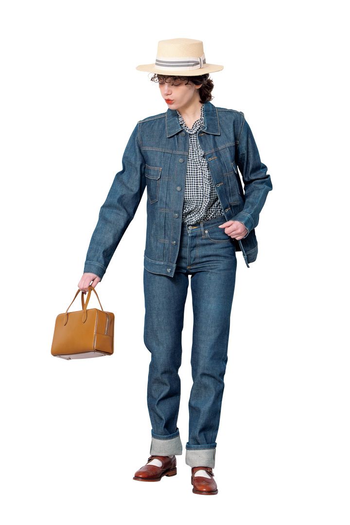 ギンガムチェックにレイヤード…春らしさを感じる着こなし