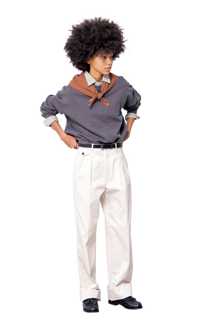 ギンガムチェックにレイヤード…春らしさを感じる着こなし