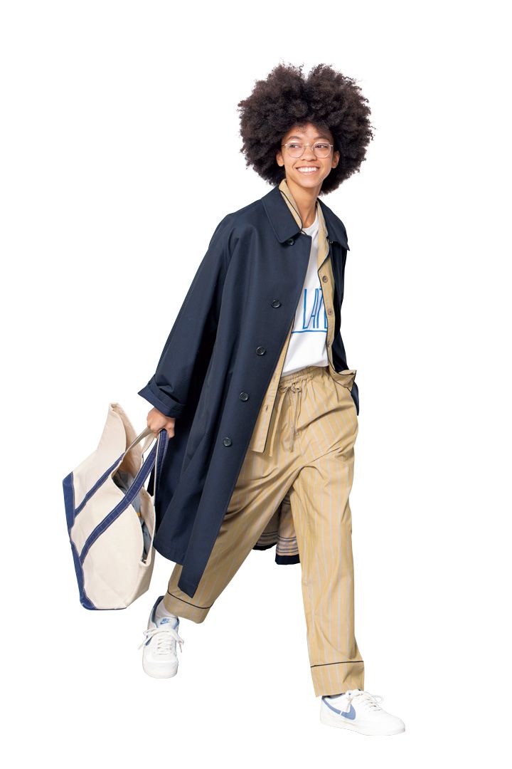 ギンガムチェックにレイヤード…春らしさを感じる着こなし