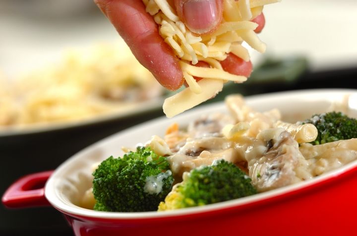 アサリとブロッコリーのグラタンの作り方4