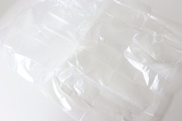 ダイソーコンパクトな包装のごみ袋30l