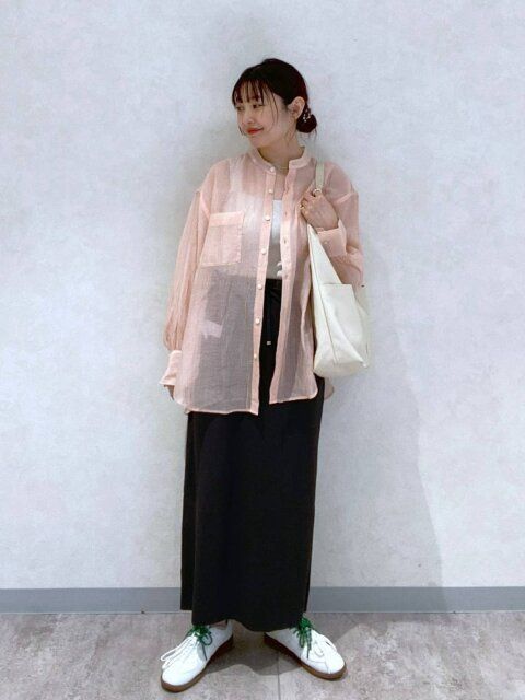 黒タイトスカートコーデ5