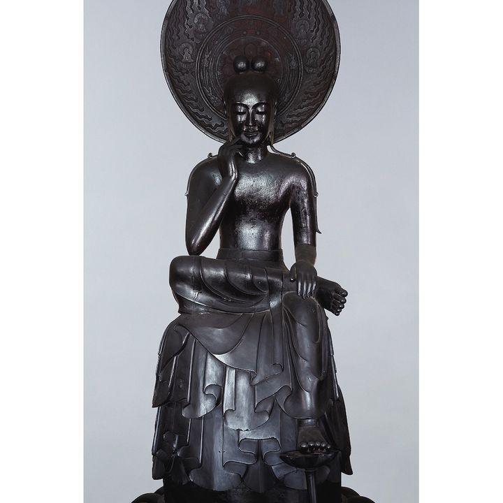 国宝 菩薩半跏像（伝如意輪観音）