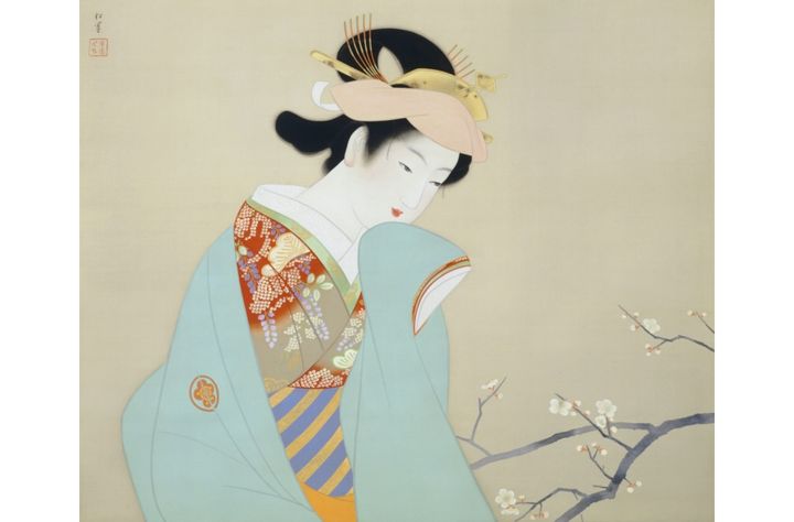 上村松園《春芳》