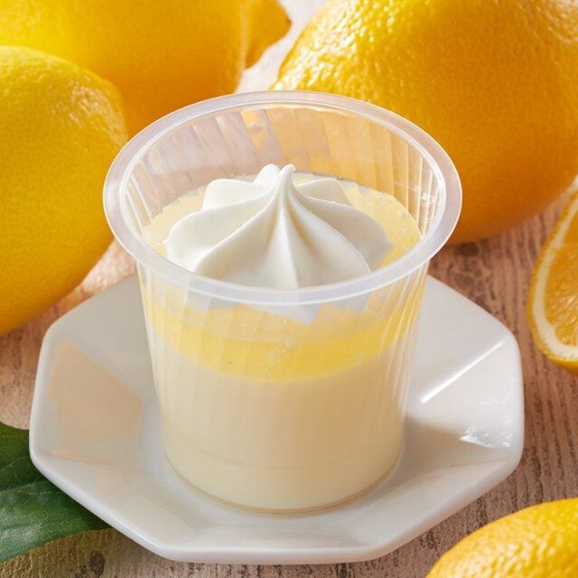 シャトレーゼの瀬戸内レモンミルクプリン