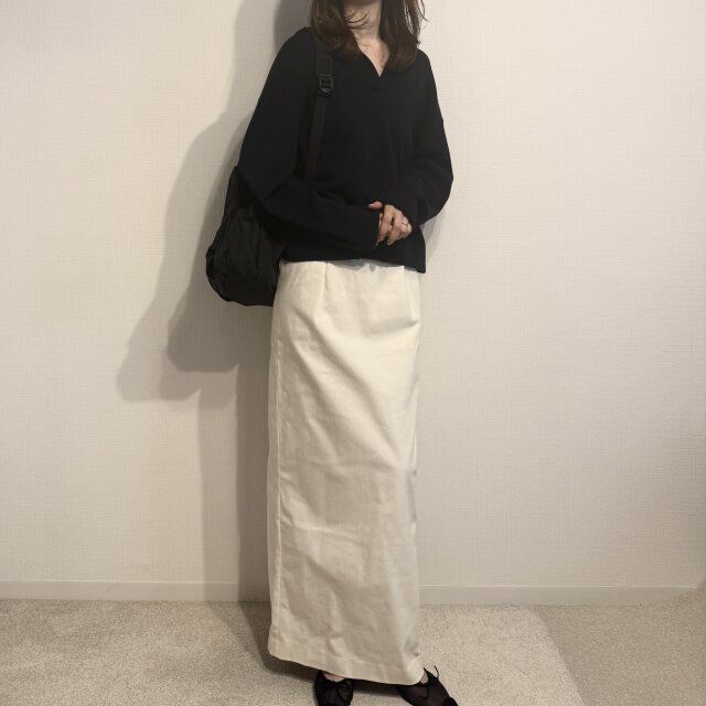 タイトスカートで女らしさをプラス