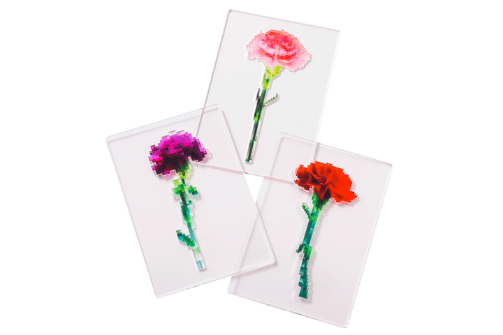 〈toumei〉のアクリルカード