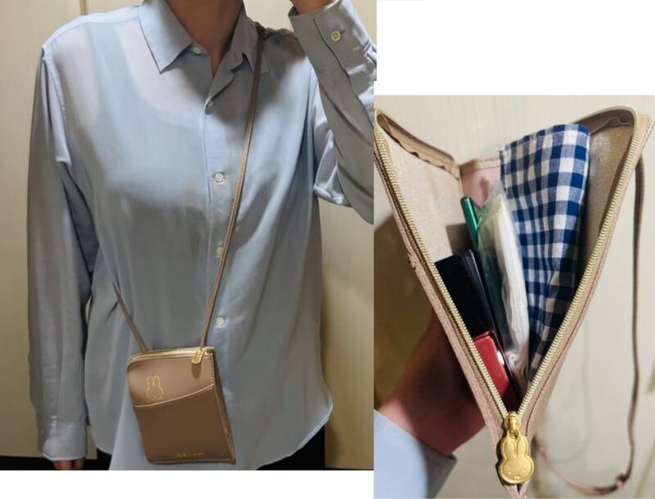 雑誌GLOW6月号増刊付録 ミッフィーのショルダーバッグ