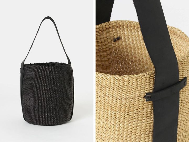 画像: 「ニャリガバスケットバッグM」[縦約25×横約19×マチ約19cm]￥18,150※2025年6月中旬発売予定 出典：アーバンリサーチ