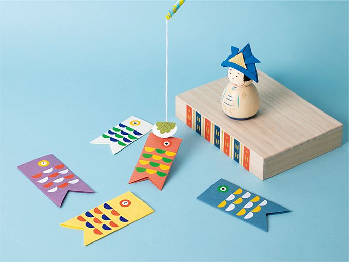 【工作】柏餅でこいのぼり釣り！ 端午の節句に楽しむ「こいのぼり釣り遊び」の画像1