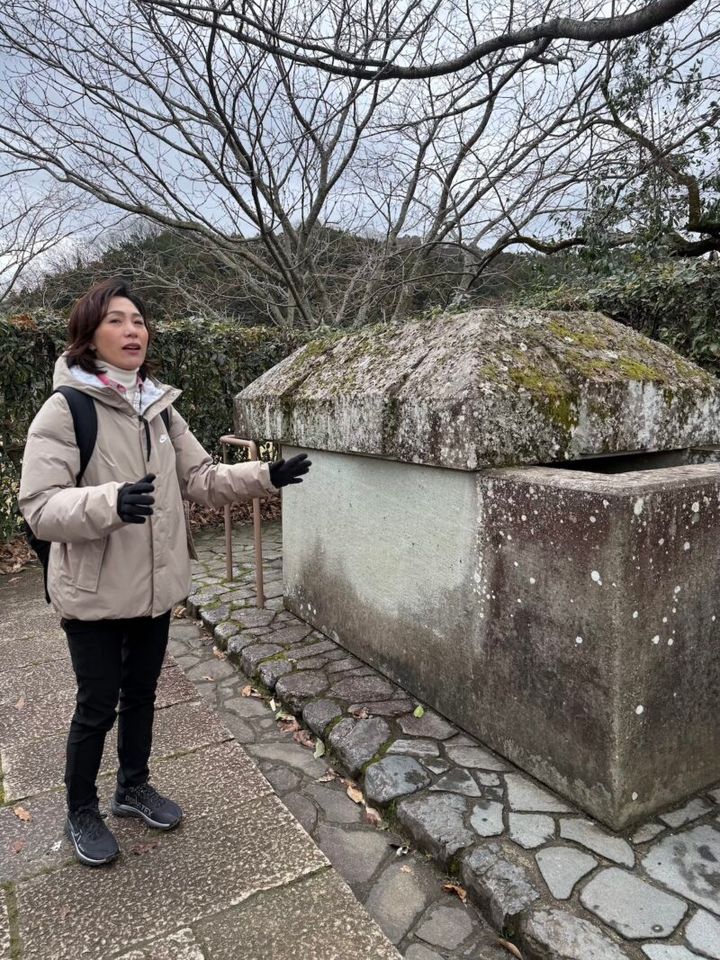 石舞台古墳とプロガイド