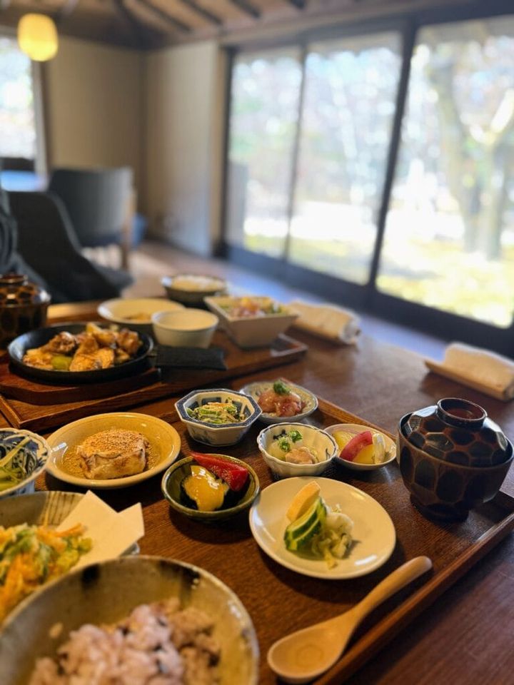 湯の岳庵の彩り膳