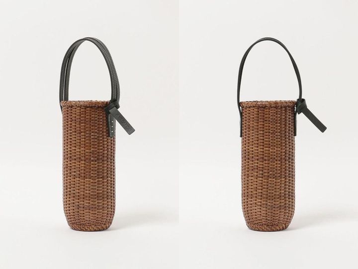 画像: 「BOTTLE RATTAN バッグ」[縦26.5×横10×マチ9cm] ￥15,400【ア ヴァケーション フォー ユナイテッドアローズ】 出典：ユナイテッドアローズ