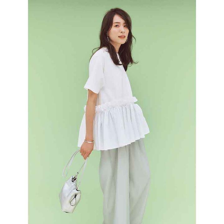 Tシャツコーデ,Tブラウスコーデ