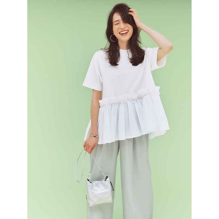 Tシャツコーデ,Tブラウスコーデ