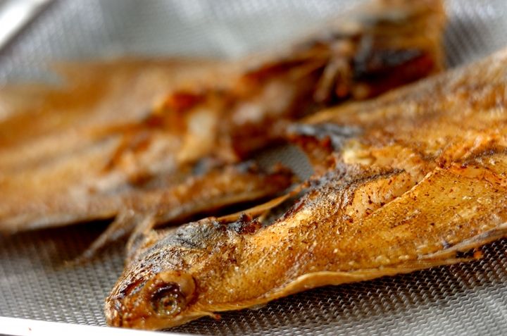 カレイの唐揚げの作り方1