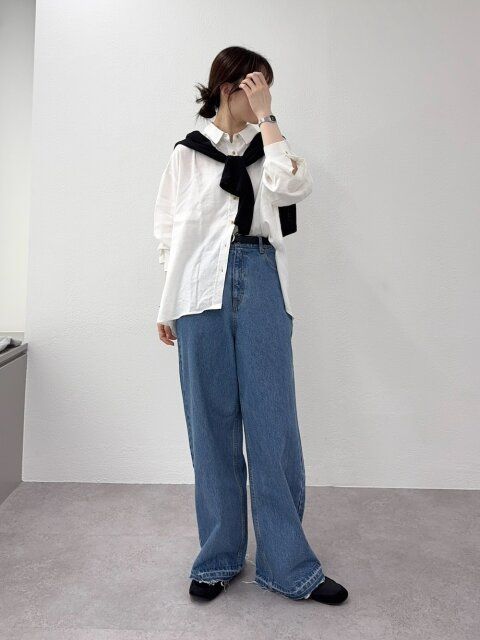ワイドデニムコーデ2
