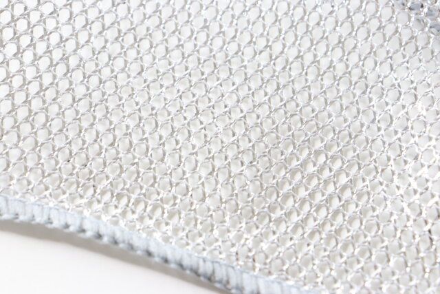 アルミ蒸着ポリエステルメッシュクリーナー2P 素材