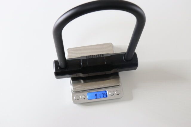 ダイソーU字ロック550円重さ