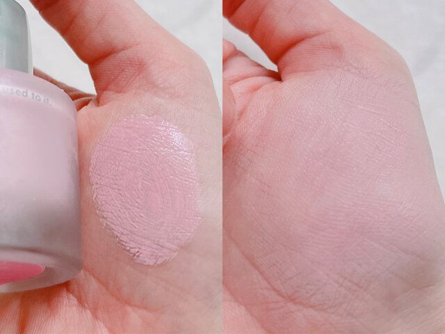 nuse ムースケアチーク 01 タロムース 手の平に付ける