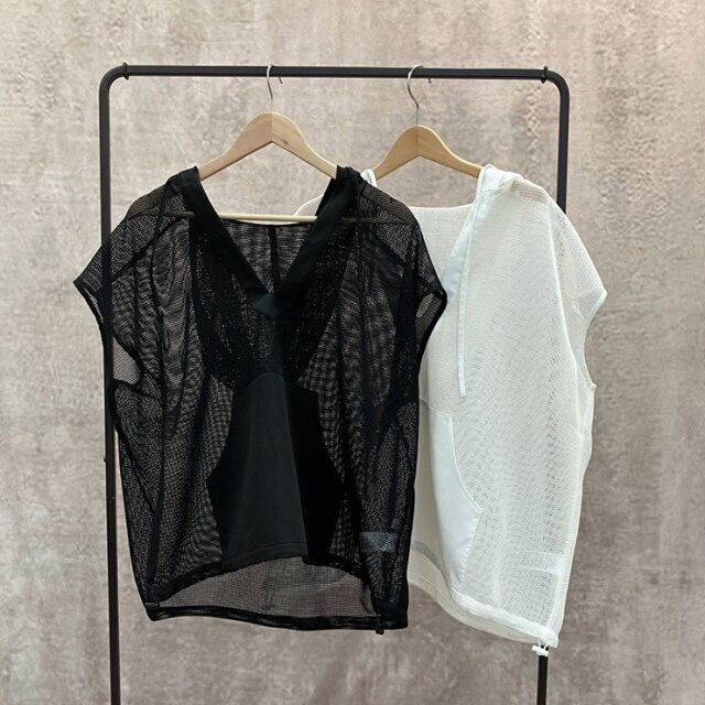 しまむらのメッシュフードベスト