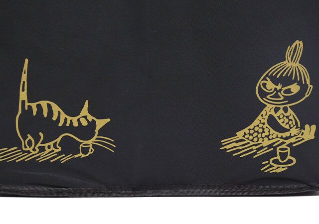 宝島社ムーミン80周年リトルミイトートバッグゴールド