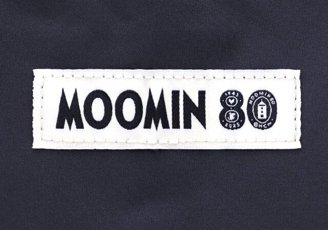 宝島社ムーミン80周年リトルミイトートバッグアニバーサリータグ