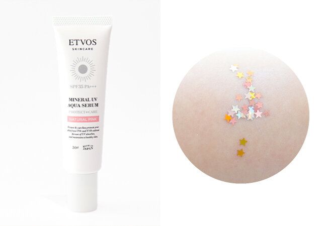 エトヴォス ミネラルUVアクアセラム べたつきチェック