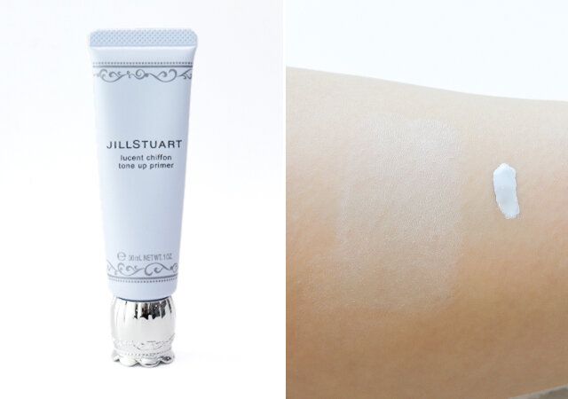 ジルスチュアート ルーセントシフォン トーンアップ プライマー テクスチャー