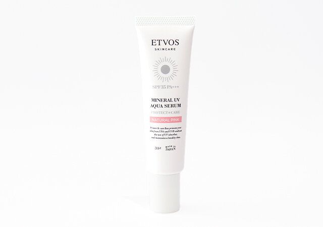 エトヴォス ミネラルUVアクアセラム ナチュラルピンク