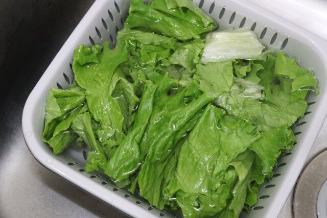 セリアのザル・バット ペアセット ダークGY4