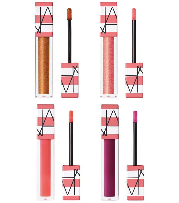 アフターグロー リップオイル 〈上左から〉231A、777A、〈下左から〉508A、520A 各￥4,180（すべて6月11日より限定発売）